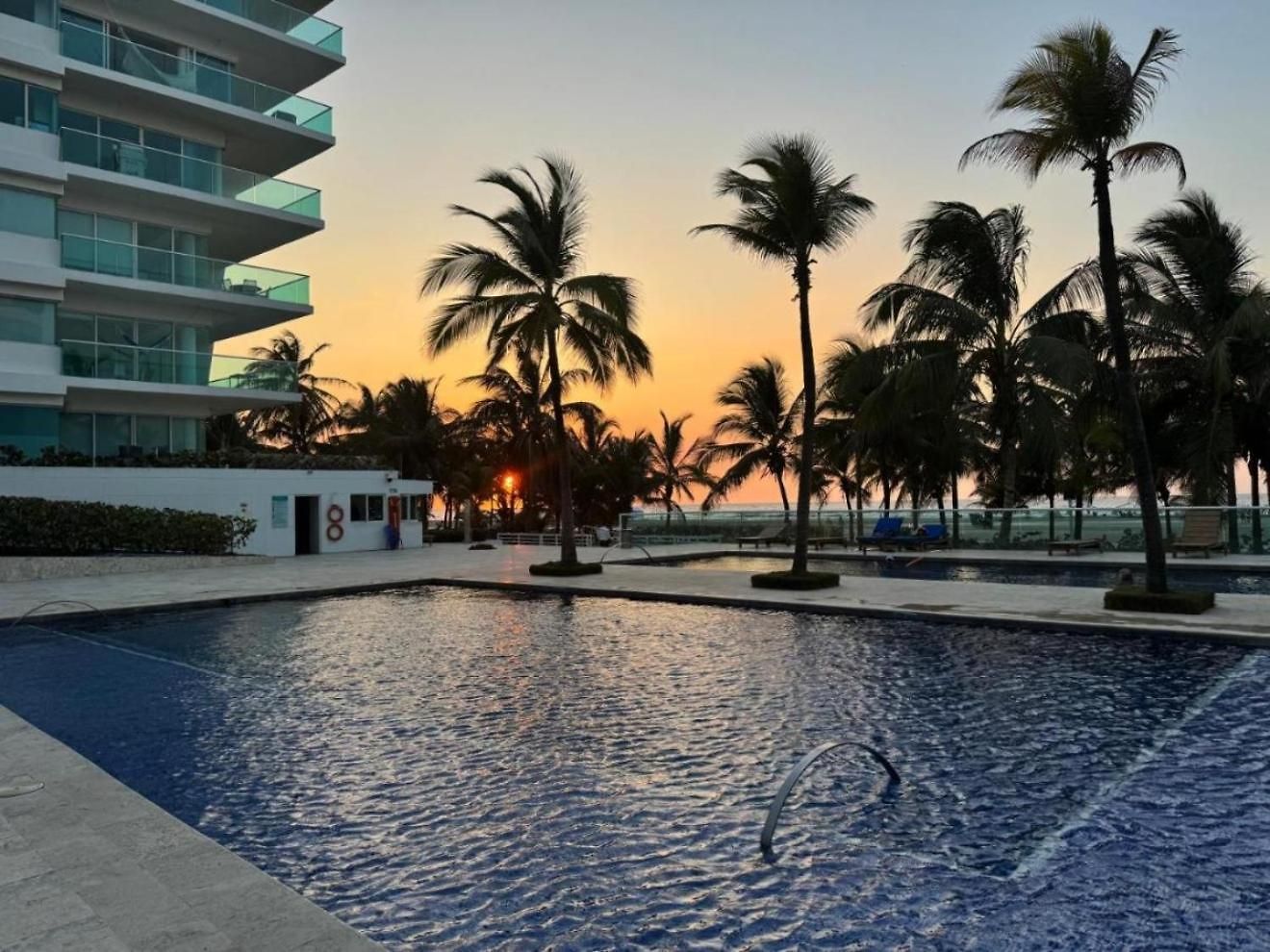 Apartamento En Boquilla Vista Al Mar Dos Hab