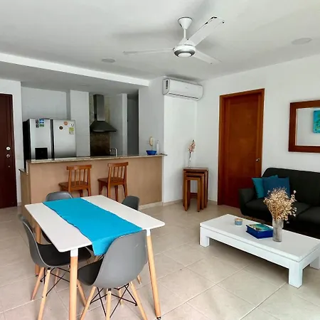 Apartment En Boquilla Vista Al Mar Dos Hab Cartagena