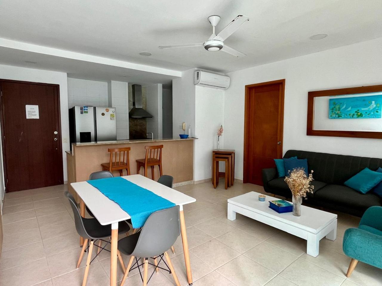 Apartamento Morros Dos Alcobas Terraza Con Playa Cartagena