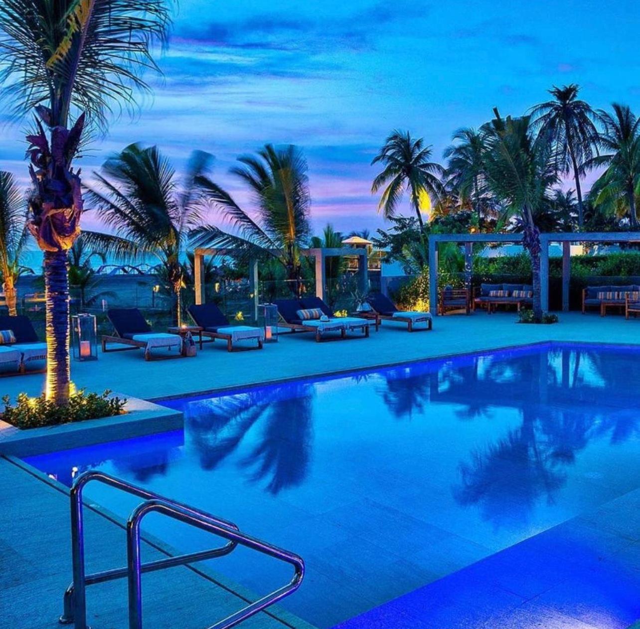 Apartamento En Boquilla Vista Al Mar Dos Hab *